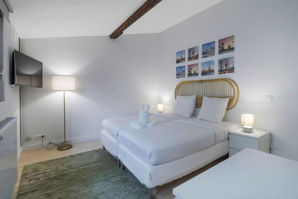 Appartement Duplex Avec Terrasse #8 Pers #pantheon#la Sorbonne Parijs